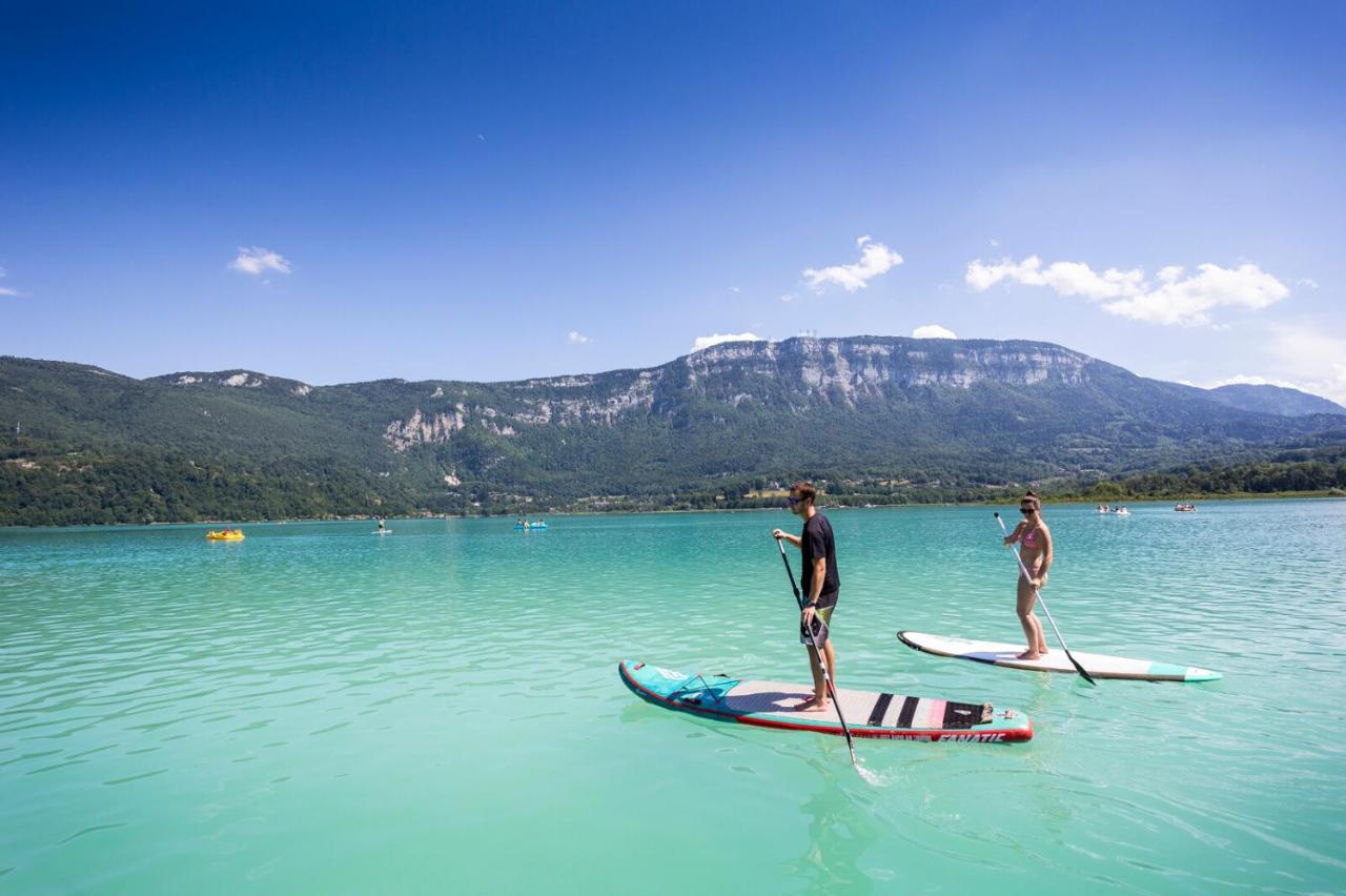 Huttopia Lac D'Aiguebelette Saint-Alban-de-Montbel 外观 照片