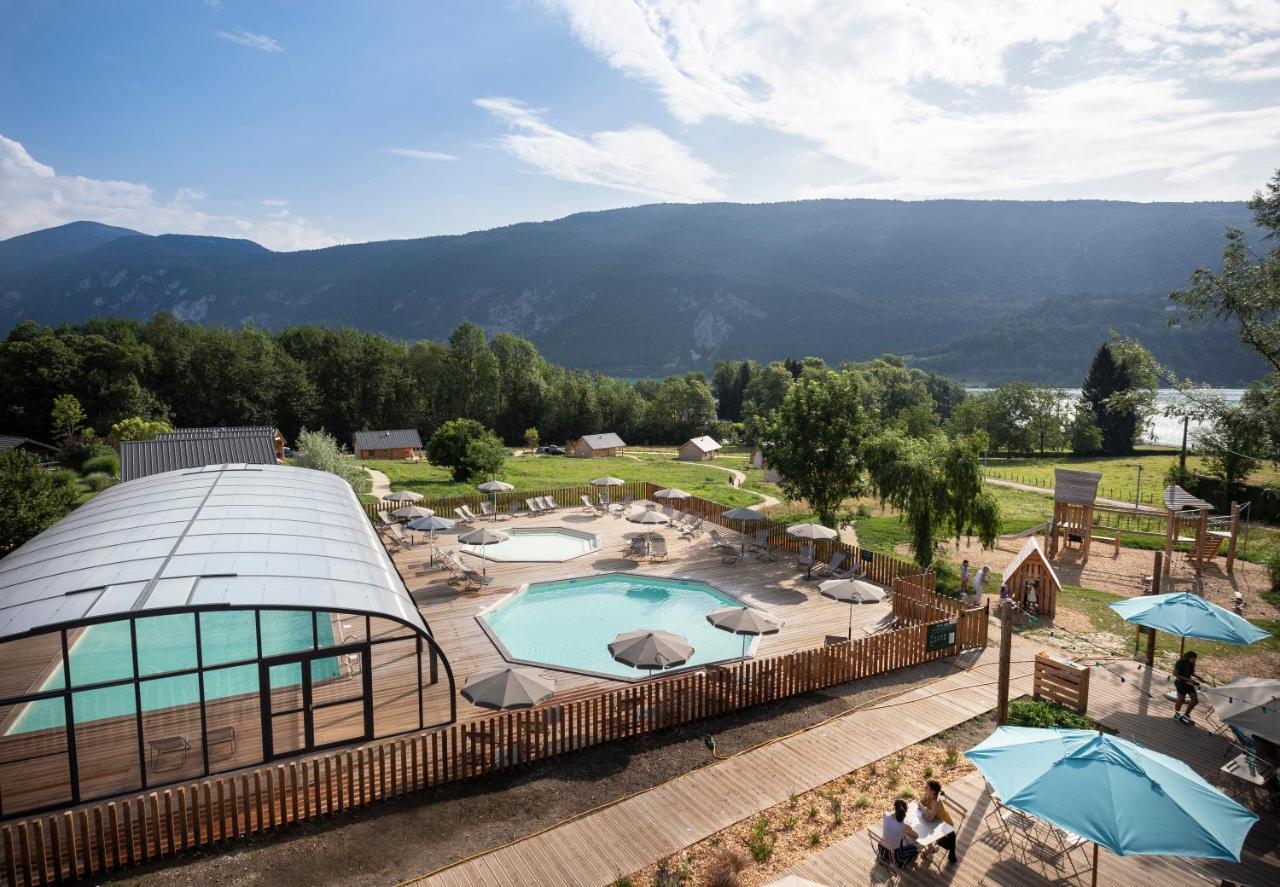 Huttopia Lac D'Aiguebelette Saint-Alban-de-Montbel 外观 照片